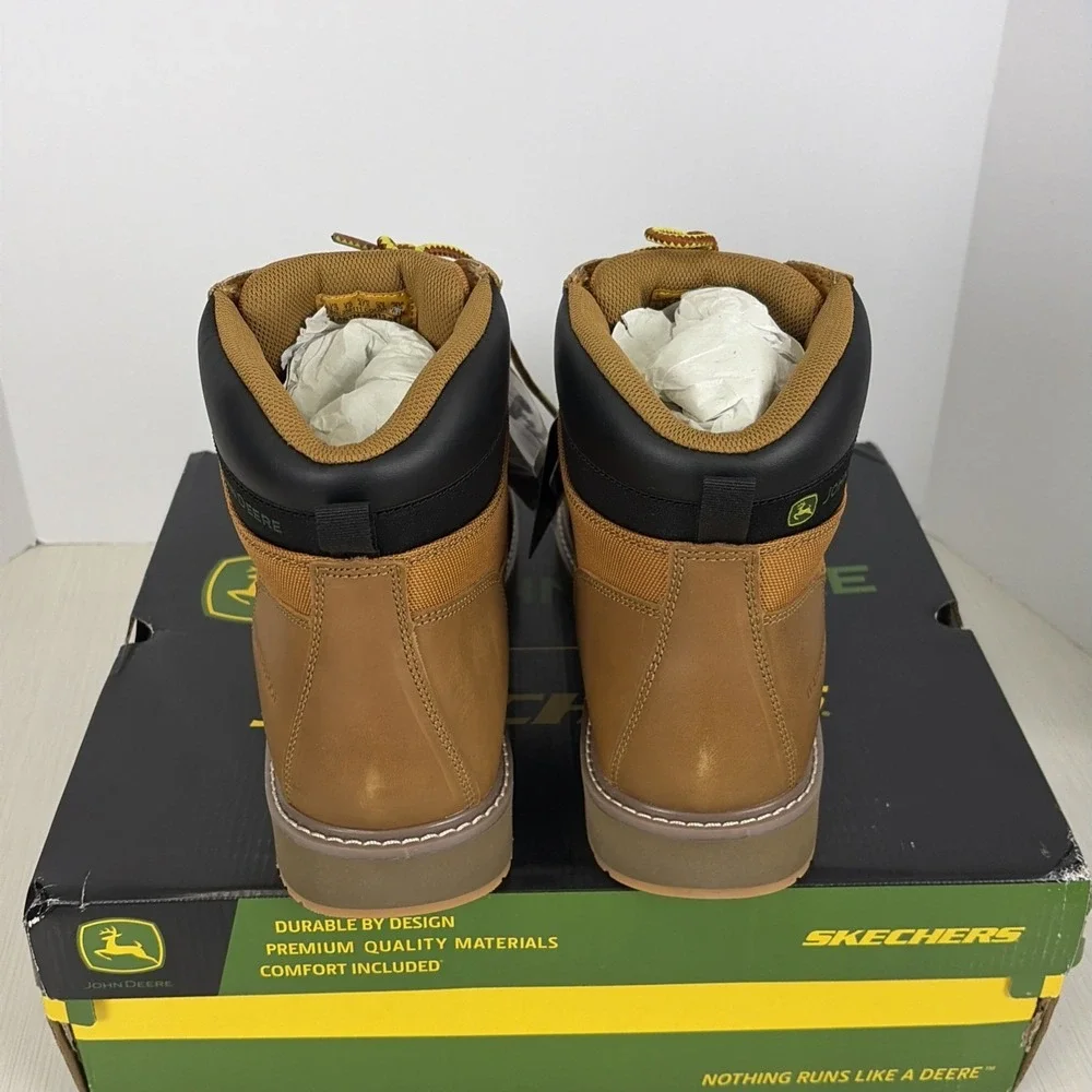Skechers X John Deere Waterproof Flex-Wedge Ranger Work Boots 13 EH Waterproof